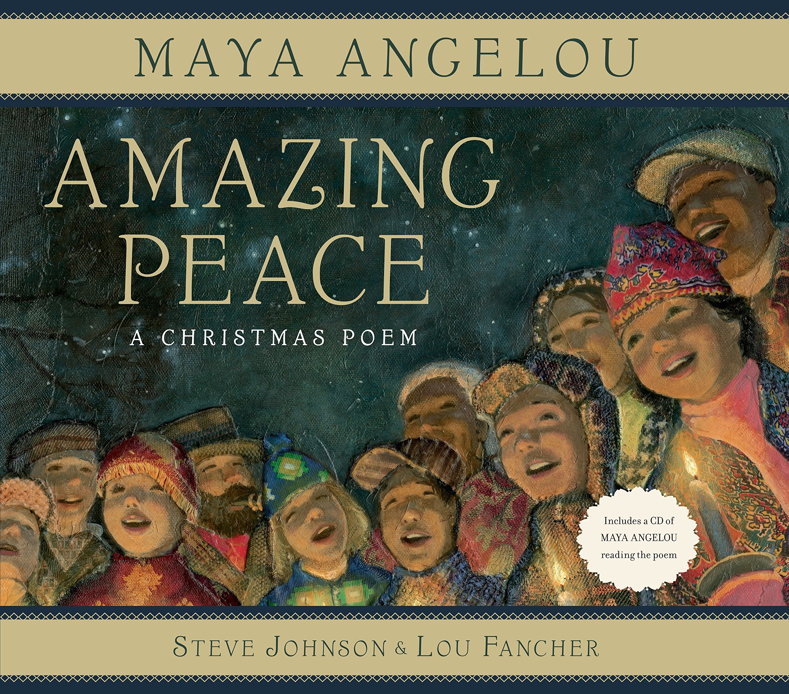 Amazing Peace A Christmas Poem by Maya Angelou book cover