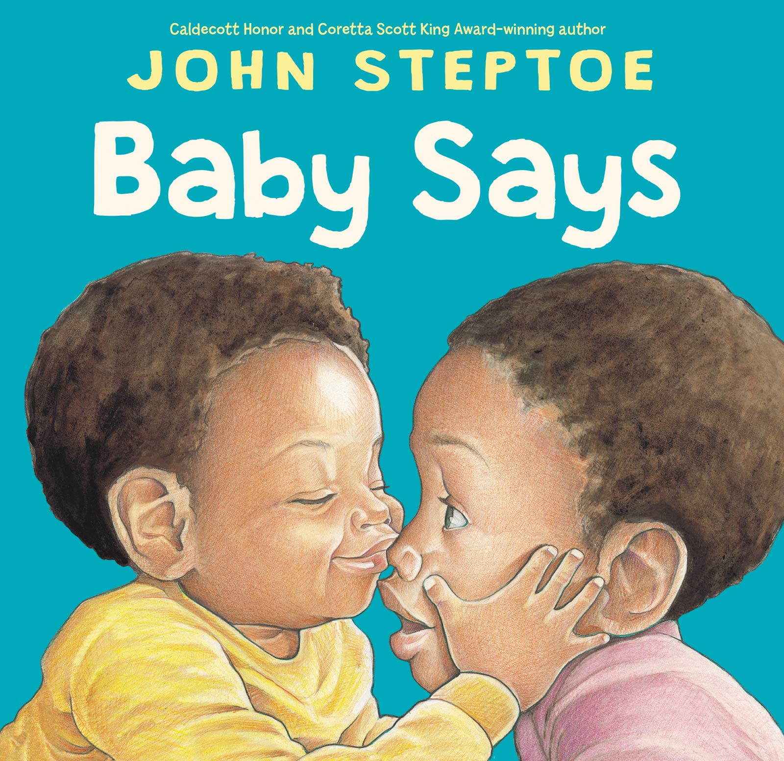 Baby Says by John Steptoe book cover