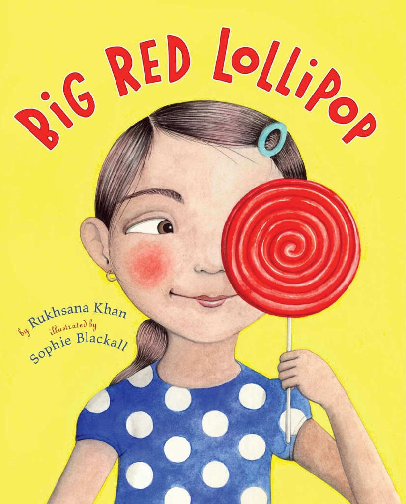 Big Red Lollipop by Rukhsana Khan book cover