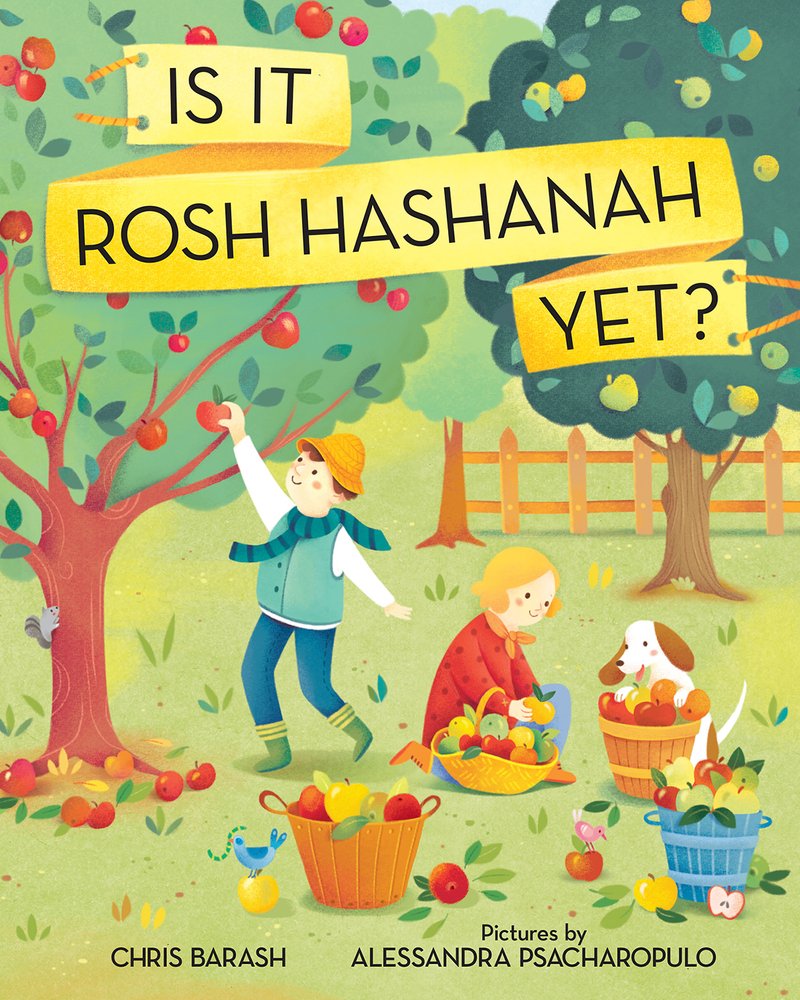 Is it Rosh Hashanah Yet? by Chris Barash book cover