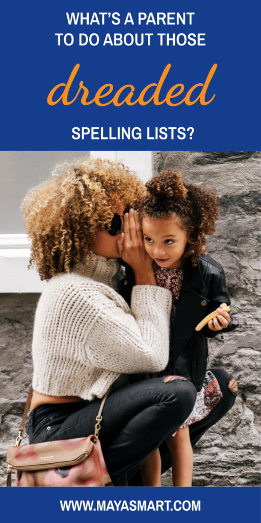 Whats A Parent To Do About Those Dreaded Spelling Lists