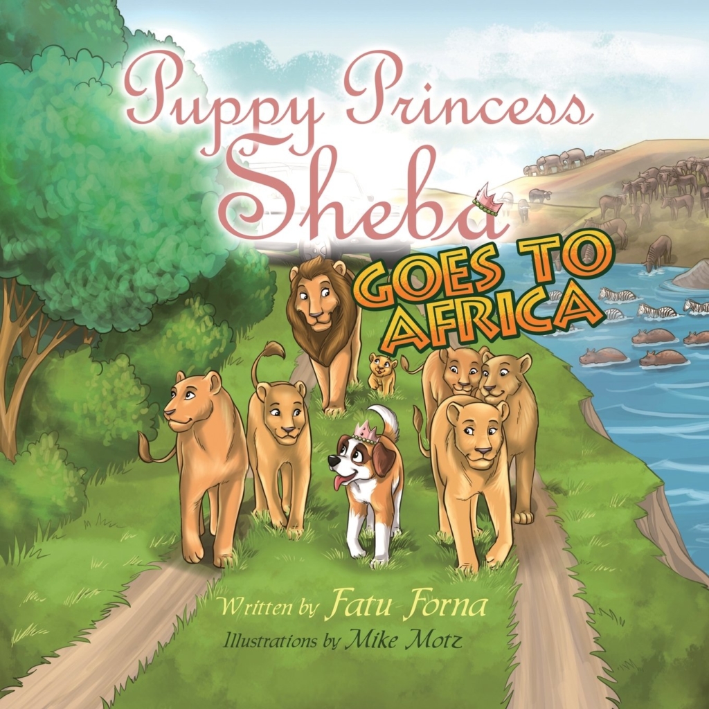 Puppy Princess Sheba Goes to Africa by Fatu Forna book cover