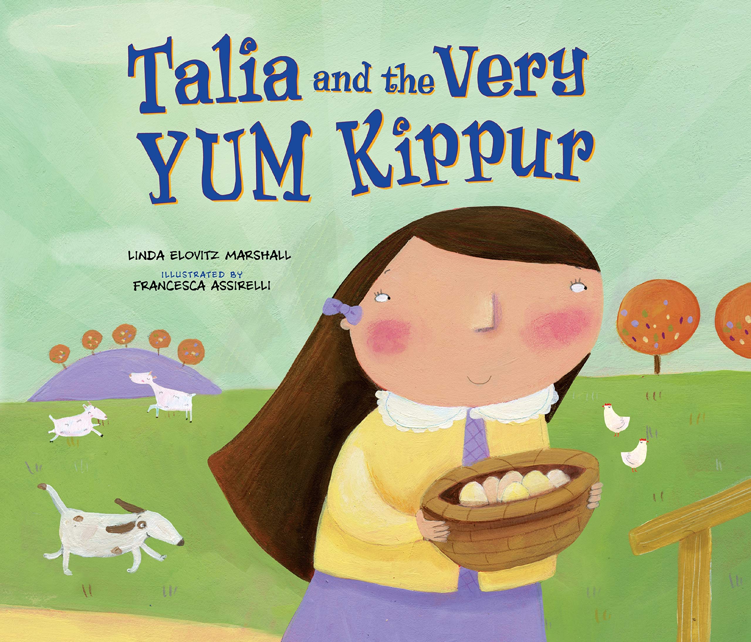 Talia and the Very YUM Kippur by Linda Elovitz Marshall book cover