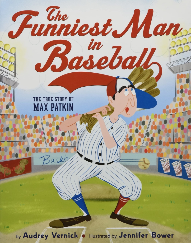 The Funniest Man in Baseball by Audrey Vernick book cover