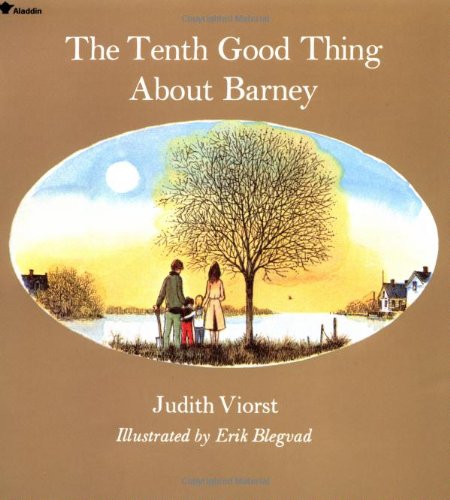The Tenth Good Thing About Barney by Judith Viorst book cover
