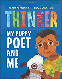 Thinker My Puppy Poet and Me by Eloise Greenfield book cover
